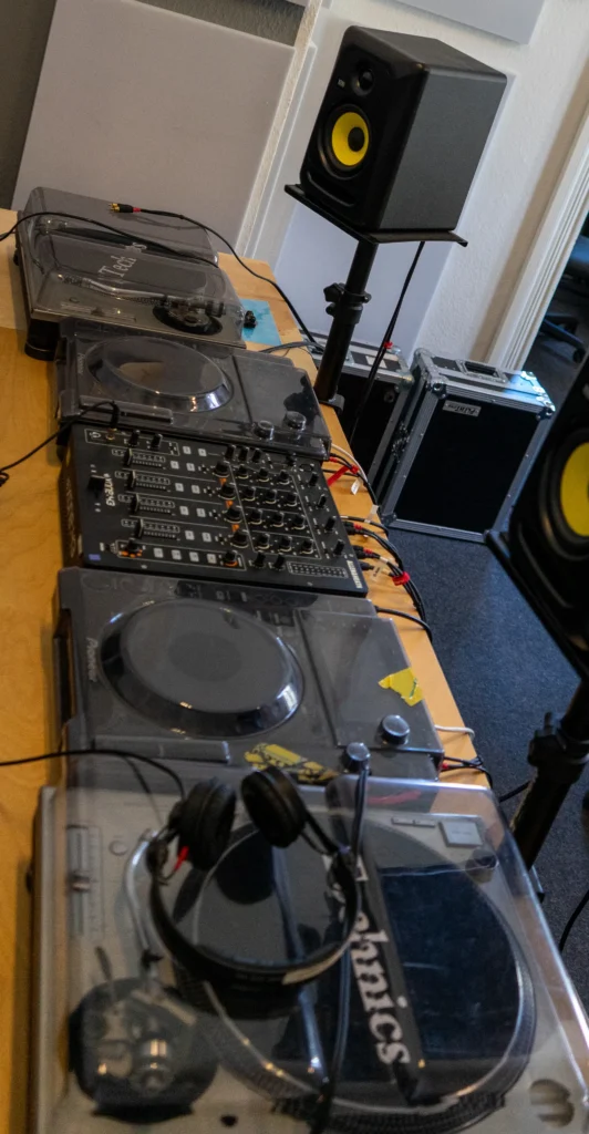 DJ-Ausrüstung.