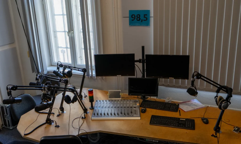 Hauptarbeitsstudio.